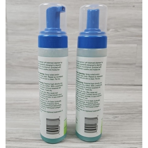 Aloe Vesta Cleansing Foam 8 oz Multi Purpose Lot of 2 - Picture 3 of 4